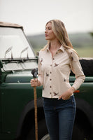 Ladies Wildfowl Country Shirt - Duck & Pheasant Print