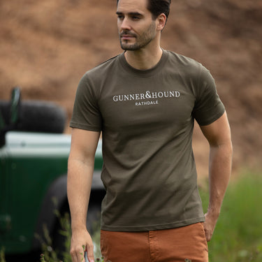 Men’s T-Shirt Khaki Green – Rathdale Collection
