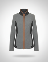 LADIES TWEED FLEECE - SLATE GREY