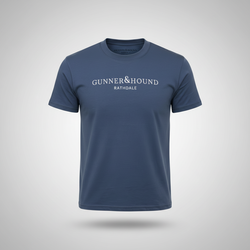 Men’s T-Shirt Heritage Blue – Rathdale Collection