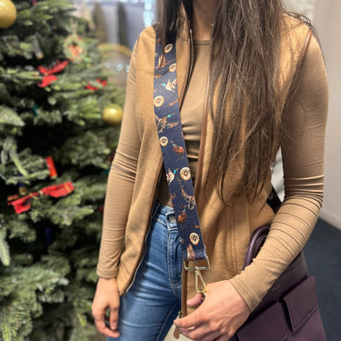 Limited Edition Pheasant, Duck & Cartridge Bag Strap – Navy