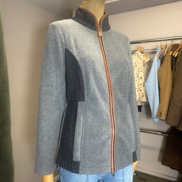LADIES TWEED FLEECE - SLATE GREY